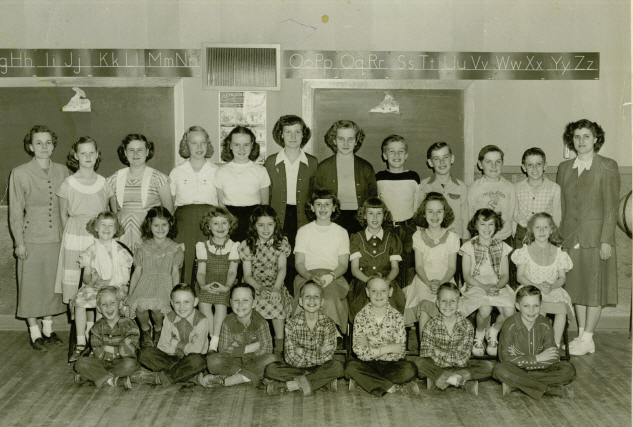 Thomas School - Fairfield Twp.  1949-50